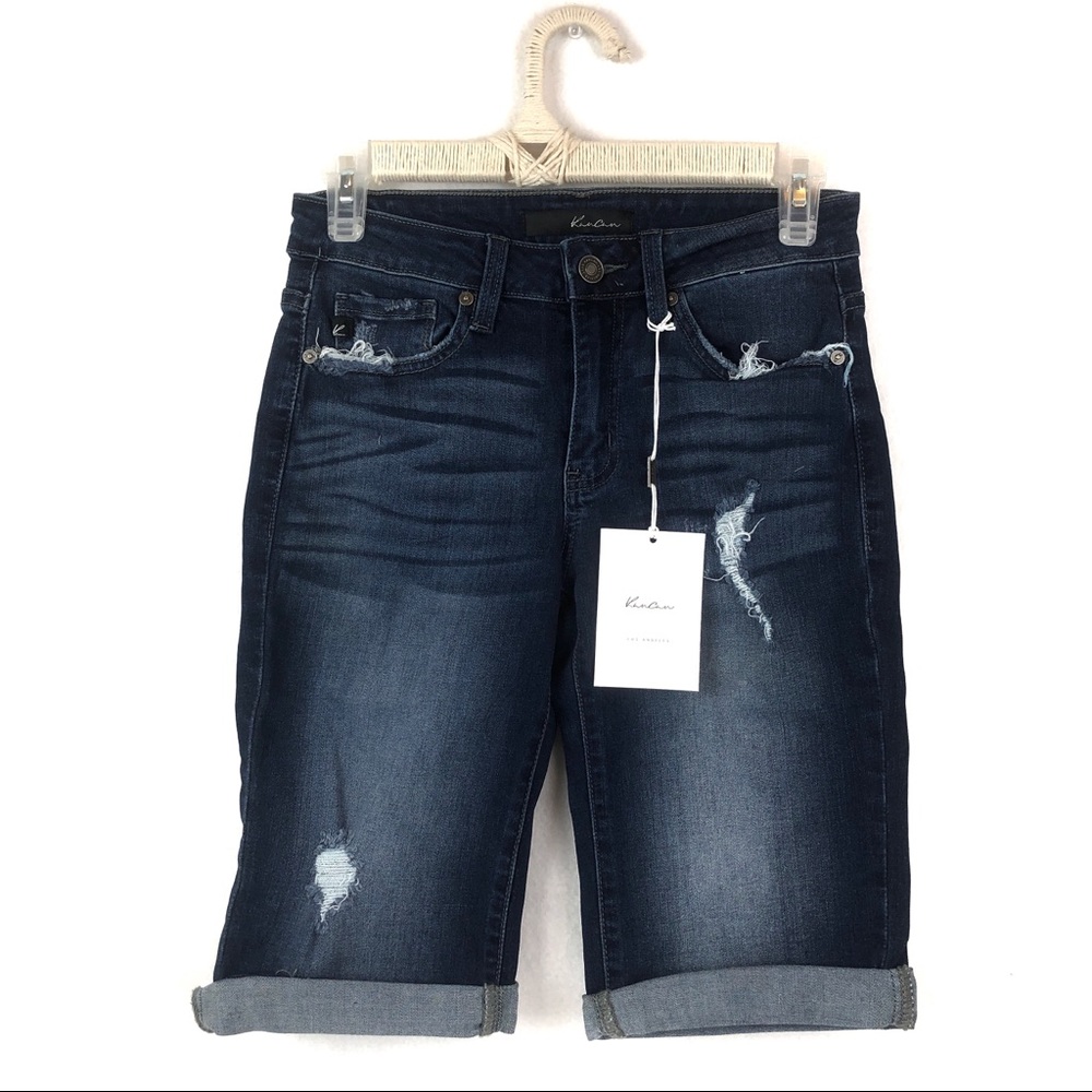 KanCan | Women’s Columbine Rolled Hem Shorts